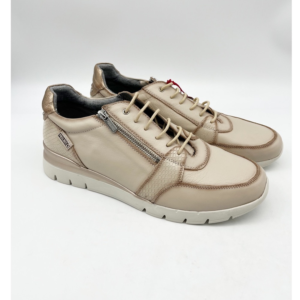 pikolinos lisboa leather sneakers